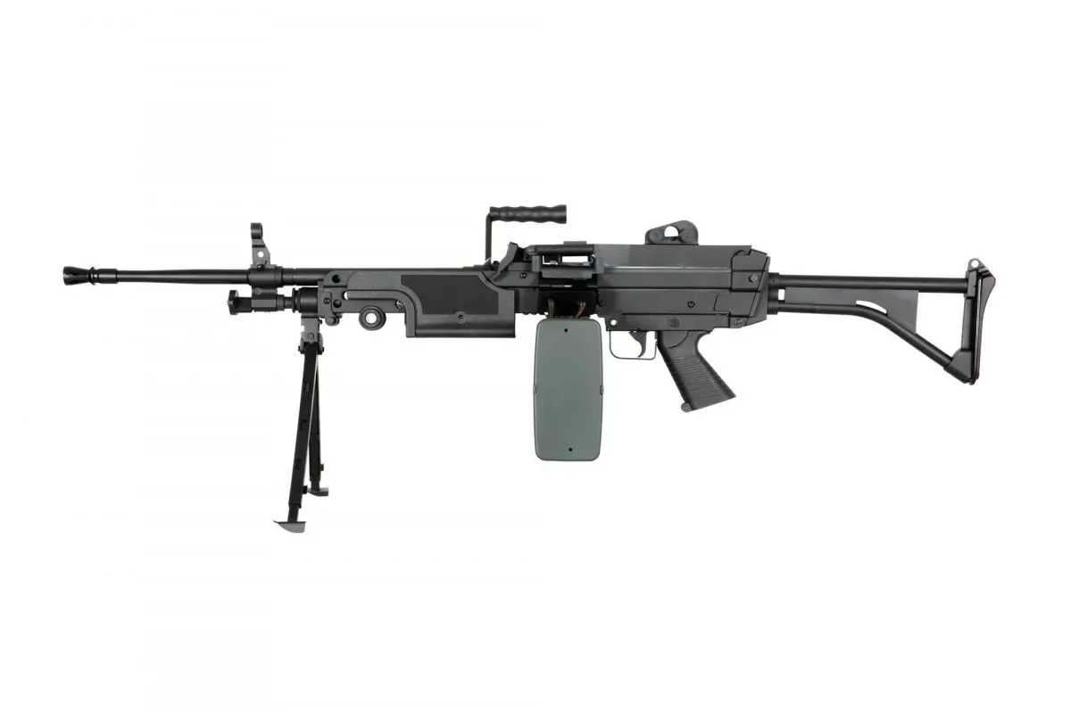 Оренда Страйкбольний кулемет Specna Arms SA-249 MK1 Core Black - Strike Shop Action Оренда Страйкбольний кулемет Specna Arms SA-249 MK1 Core Black