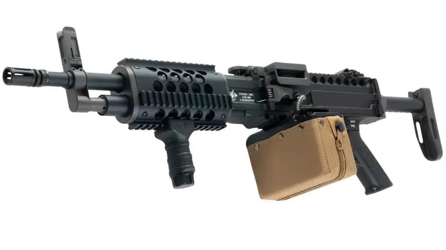 Оренда Страйкбольний кулемет Classic Army Metal Stone 96 LMG AEG Black - Strike Shop Action Оренда Страйкбольний кулемет Classic Army Metal Stone 96 LMG AEG Black