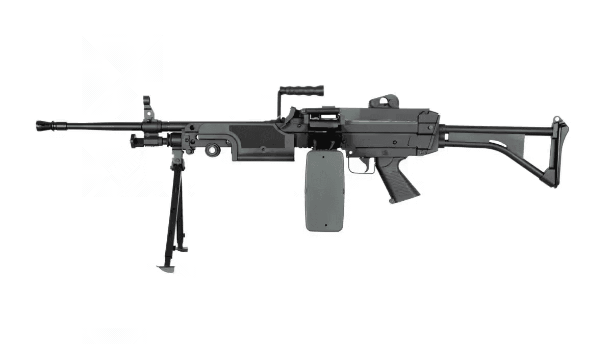 Оренда Страйкбольний кулемет Specna Arms SA-249 MK1 Core Black - Strike Shop Action Оренда Страйкбольний кулемет Specna Arms SA-249 MK1 Core Black